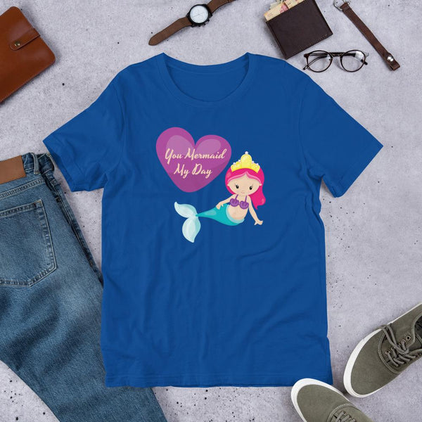 You Mermaid My Day Tee Shirt-Faculty Loungers